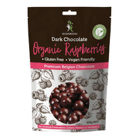 DARK CHOCOLATE RASPBERRIES