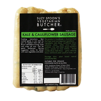 KALE & CAULIFLOWER  SAUSAGES