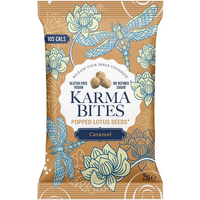 POPPED LOTUS SEEDS CARAMEL