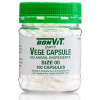 CAPSULES VEGE 00 SIZE