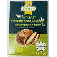 BIOREAL DRY YEAST 9G X 5 PACK