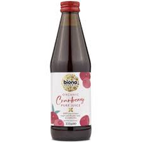 ORGANIC PURE CRANBERRY JUICE 750ML