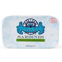 SARDINES IN ORGANIC EV OLIVE OIL