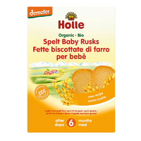 ORGANIC SPELT BABY RUSKS 6+ MONTHS