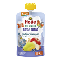 ORGANIC BLUE BIRD POUCH