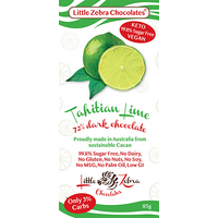 72% DARK TAHITIAN LIME CHOCOLATE