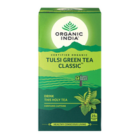 CERTIFIED ORGANIC TULSI GREEN TEA CLASSIC