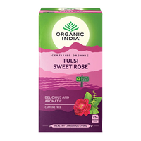 CERTIFIED ORGANIC TULSI SWEET ROSE TEA