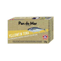 ORGANIC YELLOWFIN TUNA IN OLIVE OIL
