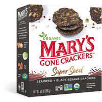 CERTIFIED ORGANIC SUPER SEED SEAWEED CRACKERS