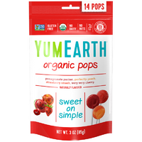 CERTIFIED ORGANIC LOLLIPOPS ASSORTED FRUIT