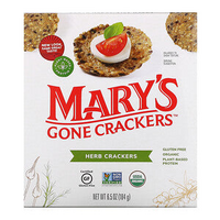 CERTIFEID ORGANIC HERB CRACKERS