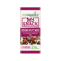 MY ORGANICS SNACK BERRY MIX 30G