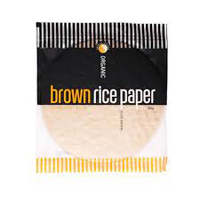 ORGANIC BROWN RICE PAPER