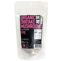 ORGANIC DRIED SHIITAKE MUSROOMS