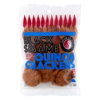 BLACK SESAME QUINOA CRACKER