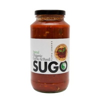 ORGANIC GARLIC & BASIL SUGO