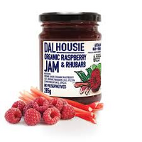 ORGANIC RASPBERRY & RHUBARB JAM