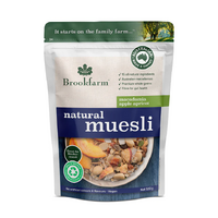 MUESLI NATURAL MACADAMIA APPLE APRICOT
