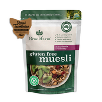 MUESLI G/F MACADAMIA CRANBERRY