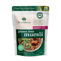 MUESLI G/F MACADAMIA CRANBERRY