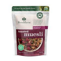 MUESLI TOASTED MACADAMIA CRANBERRY