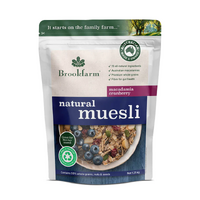 MUESLI NATURAL MACADAMIA CRANBERRY
