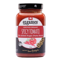 CERTIFIED ORGANIC SPICY TOMATO PASTA SAUCE