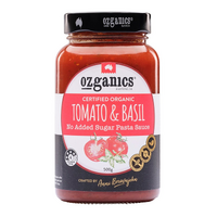 CERTIFIED ORGANIC TOMATO BASIL PASTA SAUCE
