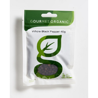 CERTIFIED ORGANIC BLACK PEPPER WHOLE