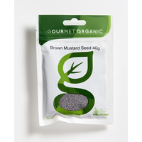 CERTIFIED ORGANIC BROWN MUSTARD SEED