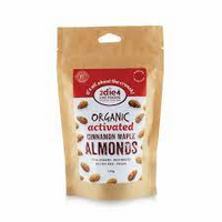 CERTIFIED ORGANIC ACTIVATED CINNAMON MAPLE ALMONDS