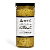 SWEET MUSTARD WITH APRICOTS & MACADAMIA