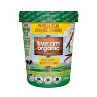 ORGANIC YOGHURT VANILLA BEAN 700G