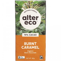 CERTIFIED ORGANIC DARK BURNT CARAMEL CHOCOLATE