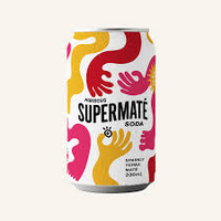 SODA SPARKLY YERBA MATE HIBISCUS