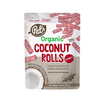 ORGANIC COCONUT ROLLS STRAWBERRY