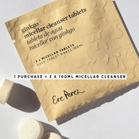 GINKGO MICELLAR WATER REFILL TABLETS