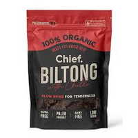 ORGANIC GRASS-FED BEEF & CHILLI BILTONG