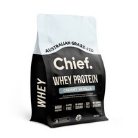 GRASS FED WHEY PROTEIN CONCENTRATE CREAMY VANILLA