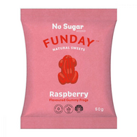 RASPBERRY GUMMY FROGS