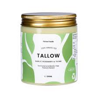 100% GRASS FED TALLOW GARLIC ROSEMARY & THYME