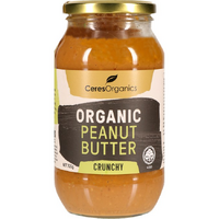 CERTIFIED ORGANIC PEANUT BUTTER CRUNCHY