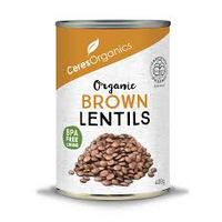 CERTIFIED ORGANIC BROWN LENTILS