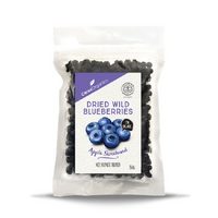 CERTIFIED ORGANIC DRIED WILD BLUEBERRIES