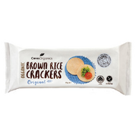 CERTIFIED ORGANIC BROWN RICE CRACKERS ORIGINAL
