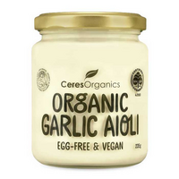 CERTIFIED ORGANIC VEGAN GARLIC AIOLI