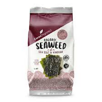 CERTIFIED ORGANIC SEAWEED SEA SALT & VINEGAR SNACK