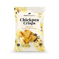 CHICKPEA CRISPS TURMERIC & BLACK PEPPER