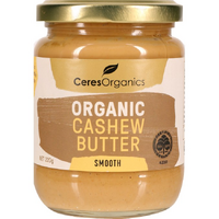 CERTIFIED ORGANIC CASHEW BUTTER